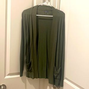 Olive Green Cardigan